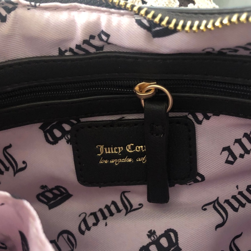 NWT Juicy Couture Vintage Couture Shoulder/Crossbody Handbag w/ Goldtone Box - Picture 9 of 11